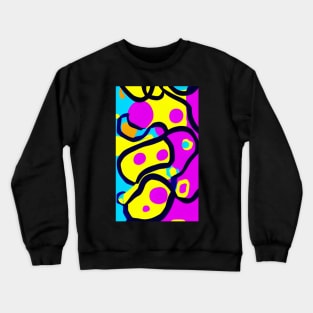 Purple and Yellow Crewneck Sweatshirt